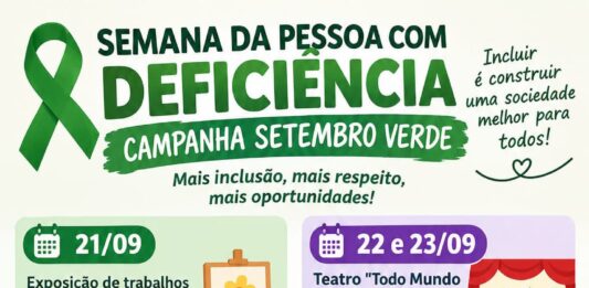 Jandaia do Sul terá uma semana de ações voltadas à inclusão e à educação
