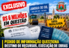EXCLUSIVO: Pedido de informação questiona destino de recursos, execução de obras e paralisação de pavimentação em Jandaia do Sul