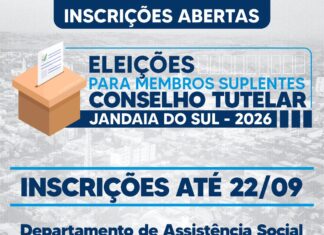 Jandaia do Sul abre inscrições para eleição de conselheiros tutelares suplentes
