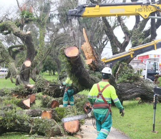 Chuva em Curitiba atinge 60% da média do mês em poucas horas