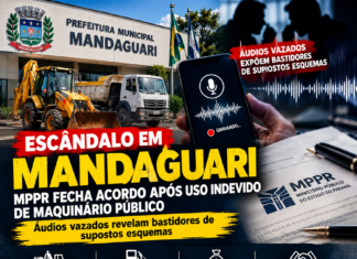 Escândalo em Mandaguari: MPPR fecha acordo após uso indevido de maquinário público; áudios vazados revelam bastidores de supostos esquemas
