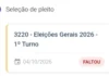 Votou e apareceu “Faltou” no TSE? Não é o que você está pensando